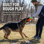 Apasiri Aggressive Chewer Dog Toys, Durable Carrot Leaf Design for Teeth Cleaning & Mental Stimulation