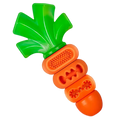 Apasiri Aggressive Chewer Dog Toys, Durable Carrot Leaf Design for Teeth Cleaning & Mental Stimulation